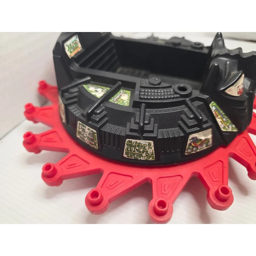 Mattel‎ MOTU Roton Vehicle OS Black Red Fair 1983 3134HI